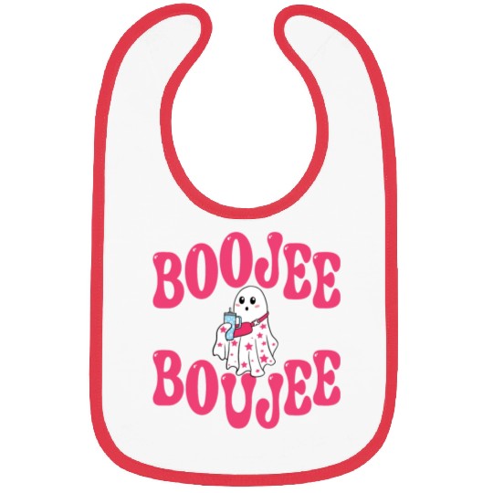BooJee, Boujee, Boo Jee Ghost, Halloween, Bibs