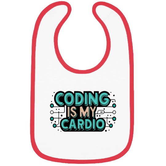 Coding Is My Cardio | Lustiger Programmierer Bibs