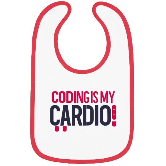 Coding Is My Cardio | Gym Geek Developer Bibs