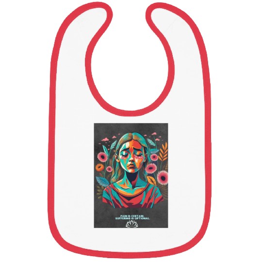 Embrace Serenity: Freedom from Suffering Bibs