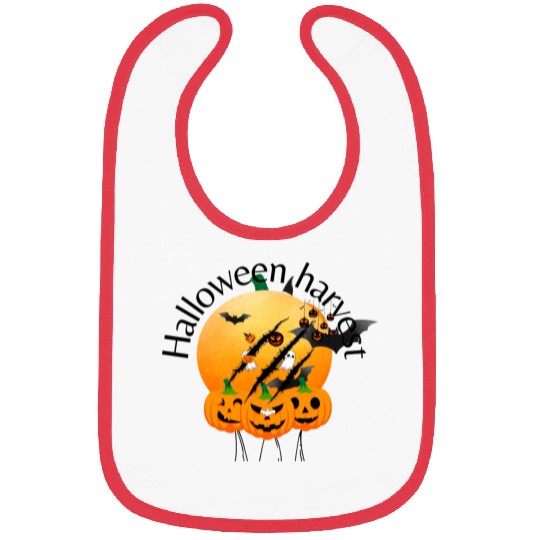 Halloween Harvest Be Courageous Bibs