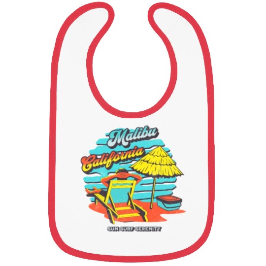 Malibu California Bibs