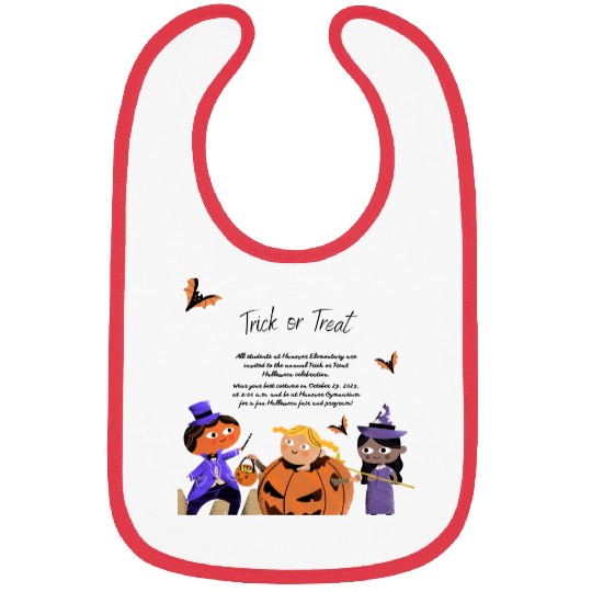 Trick or Treat Bibs
