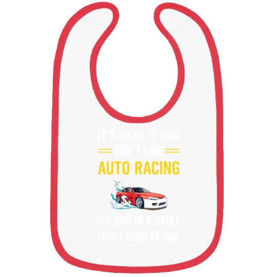 Smart People Auto Racing Automotive Autosport Bibs