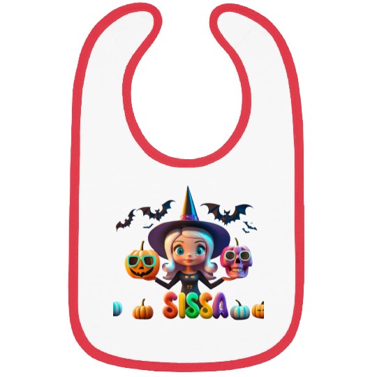 Sissa Halloween Bibs