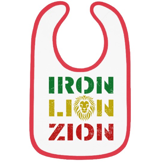 iron lion zion Bibs