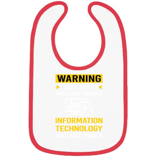 Warning Information Technology Bibs