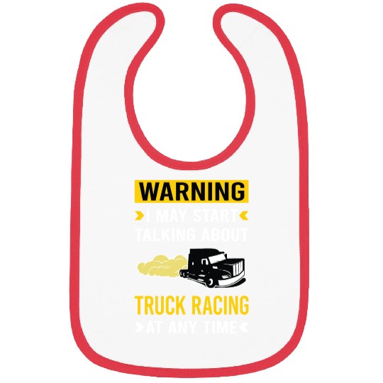 Warning Truck Racing Race Bibs