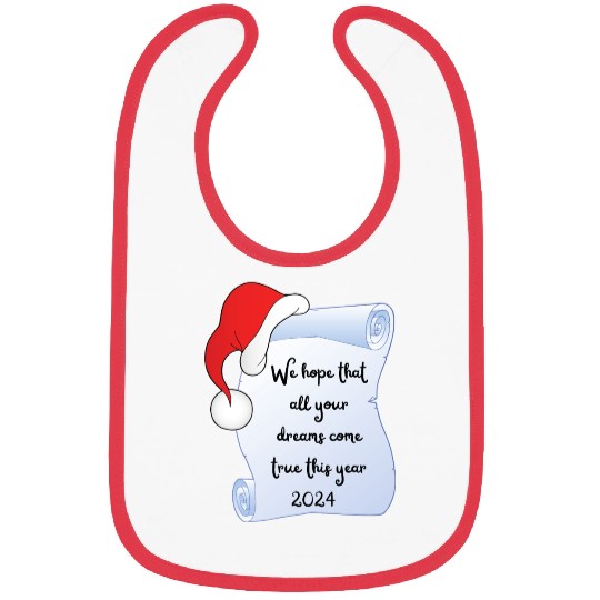 Santa Claus wishes Bibs