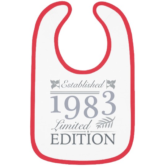 Established 1983 40th Birthday Bibs