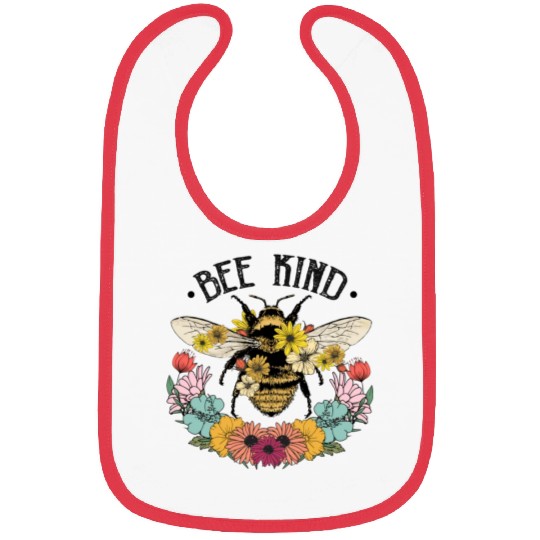 Bee Kind Wild Flower Bibs