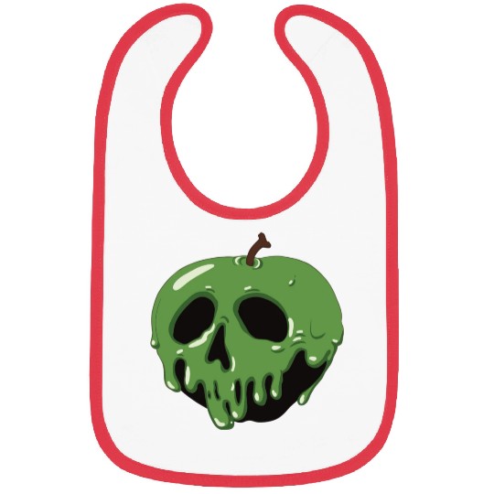Poison Green Apple Bibs