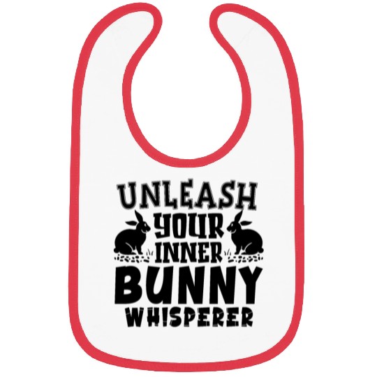 Bunny Owners Rabbit Lover Bunny Mom Bunny Dad Hopp Bibs
