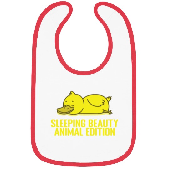 Sleeping Beauty, Animal Edition Pajamas Bibs
