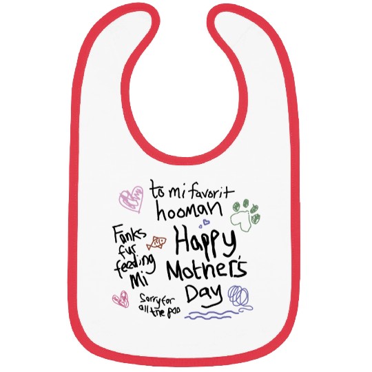 Pet Mother's Day Bibs