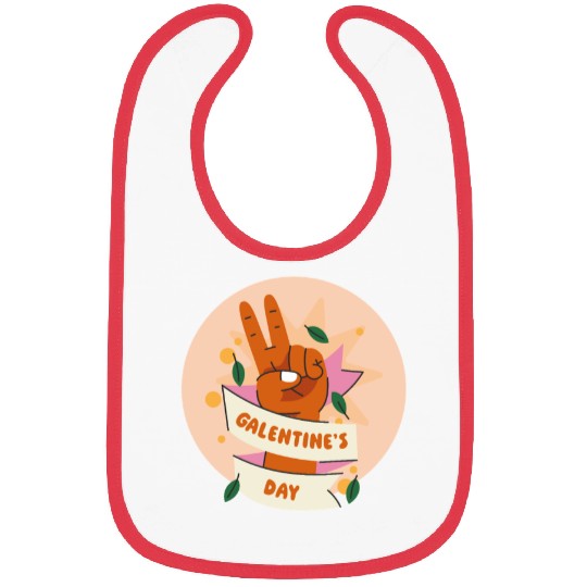 Be My Galentine. Galentine's Day Bibs