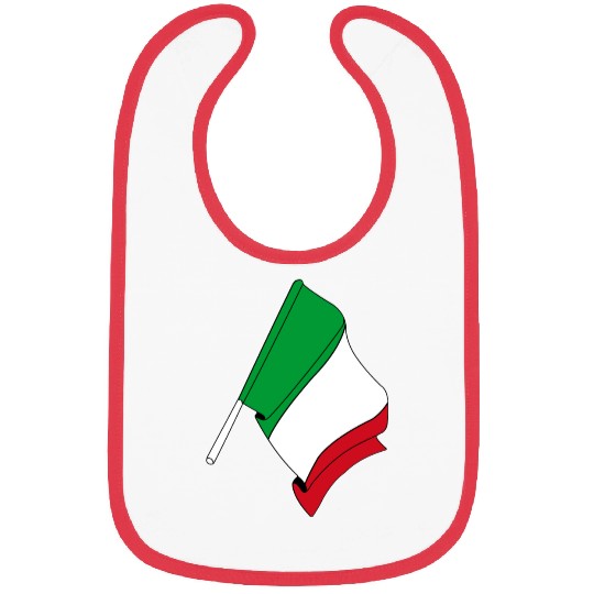Flag of Italy Bibs