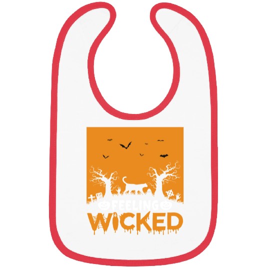 Halloween Feeling wicked Bibs