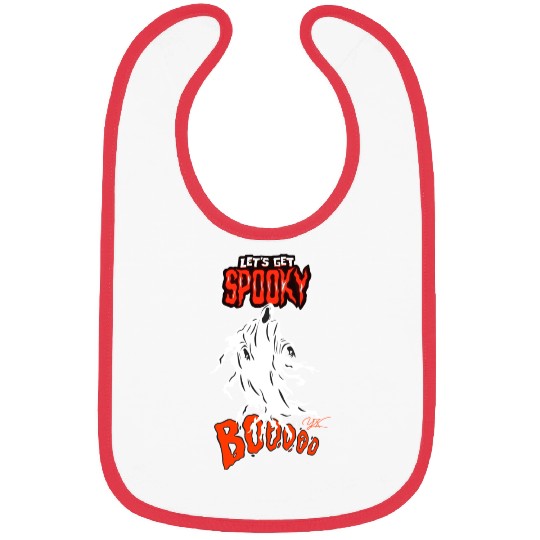 Let's get spooky halloween ghost Bibs
