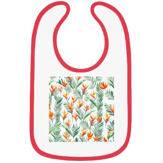 Retro Heliconia Bibs