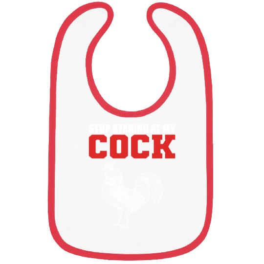 Stop Staring Joker or Comedian Gift Bibs