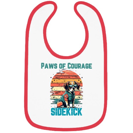 Courageous Canine Companion Bibs
