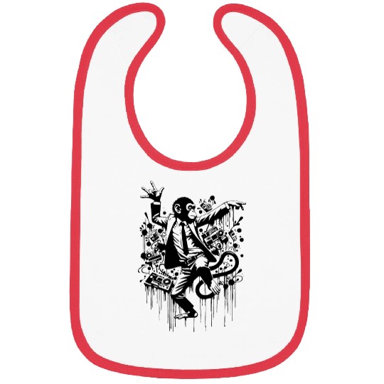 Dancing Monkey | Ape President Bibs