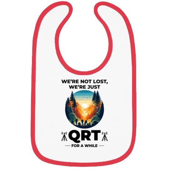 QRT in Nature Ham Radio Operators Sunset Outdoor Bibs