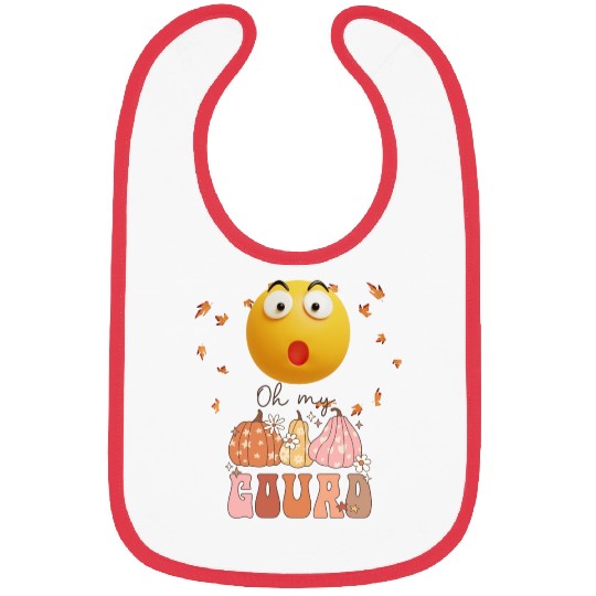 "Oh! My Gourd Surprise" Bibs