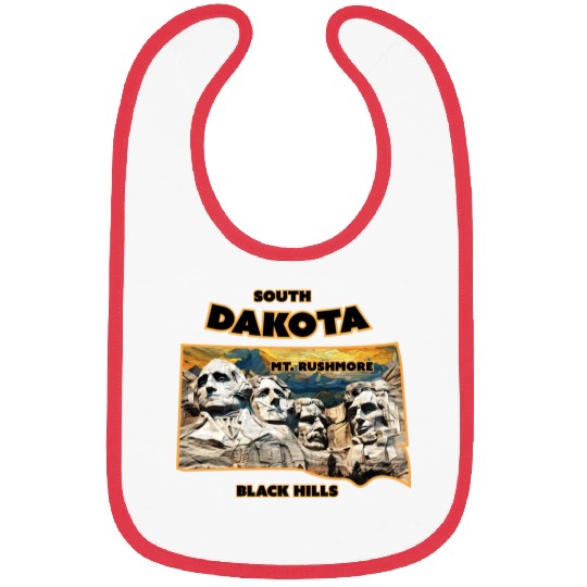 South Dakota - Mount Rushmore Bibs