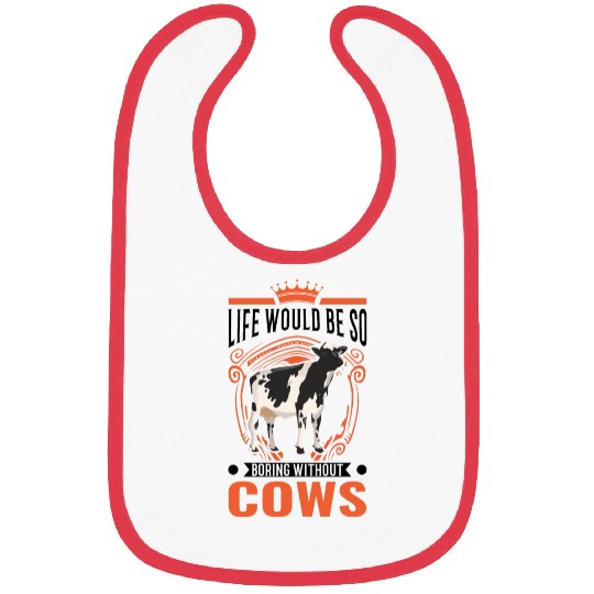 Cow Cattle Breeder Land, Farmer Cows Bibs