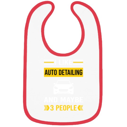 3 People Auto Detailing Car Detail Detailer Bibs