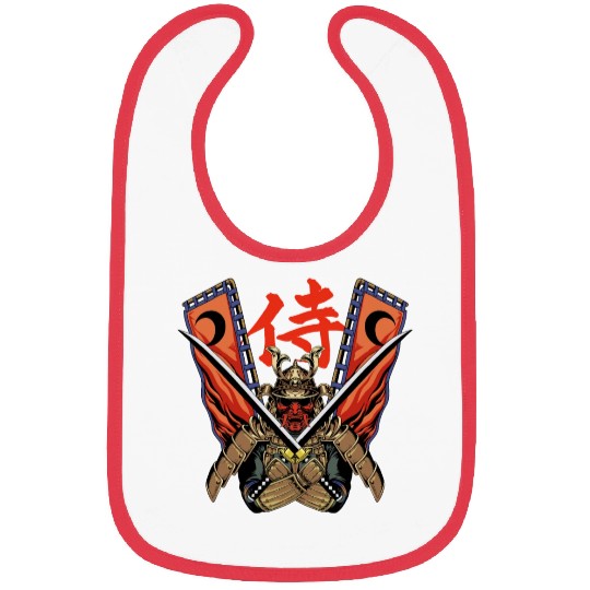 Samurai Warrior Bibs
