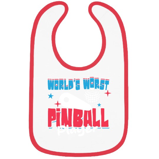 World s Worst Pinball Player Bibs