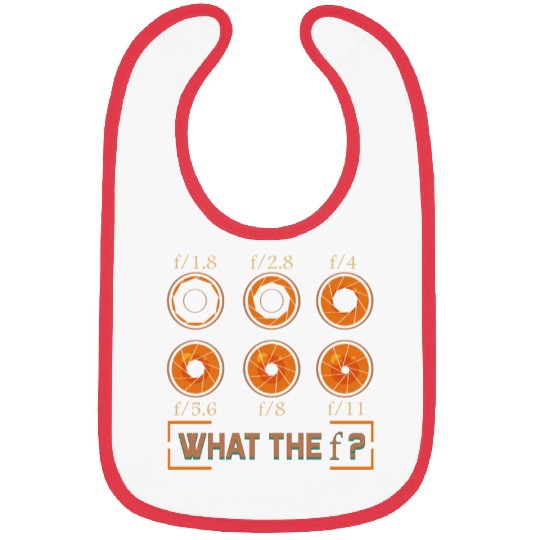 Photographer Gift for Photography Lover Aperture Bibs
