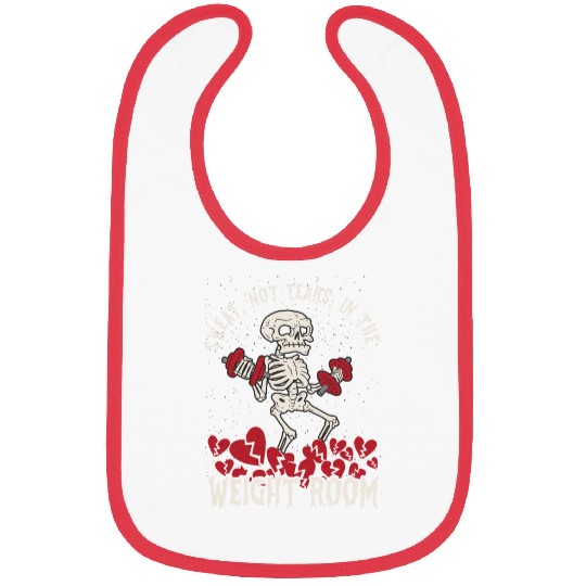 Anti Valentine´s Day Broken Heart Powerlifting Gym Bibs
