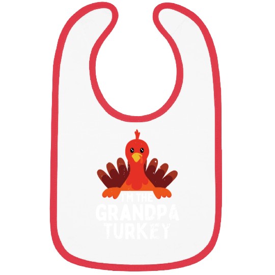 I'm the Grandpa Turkey Bibs