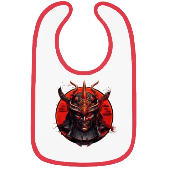 Samurai Mask Bibs