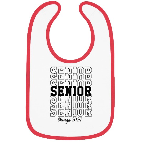 Senior Things 2024 Bibs