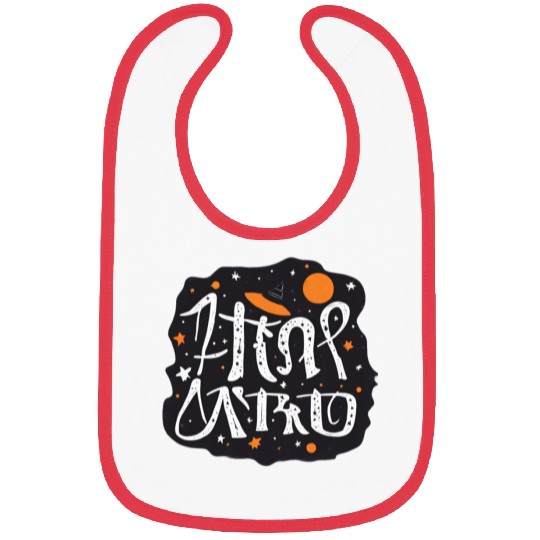 Astro Halloween Bibs
