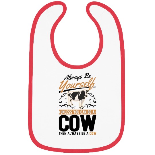 Cow Gift Farmer Cattle Breeder Cows Bibs