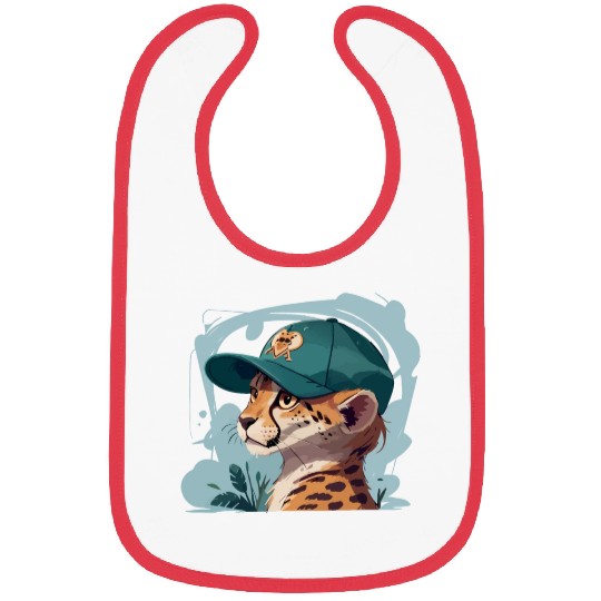 Cool Cheetah Bibs