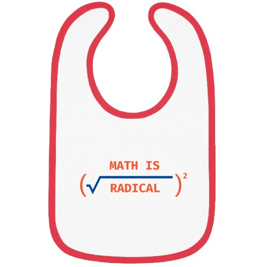 Math is Radical & Cool Bibs
