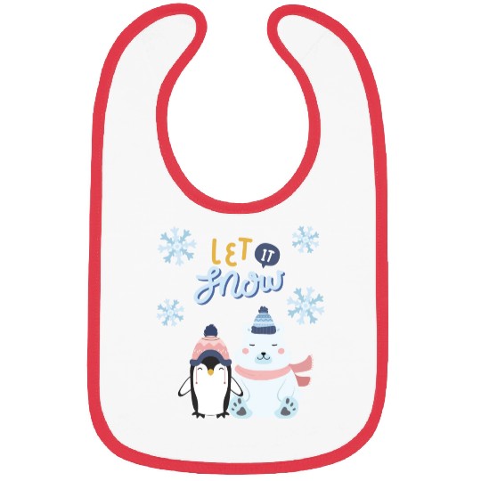 Let It Snow Bibs