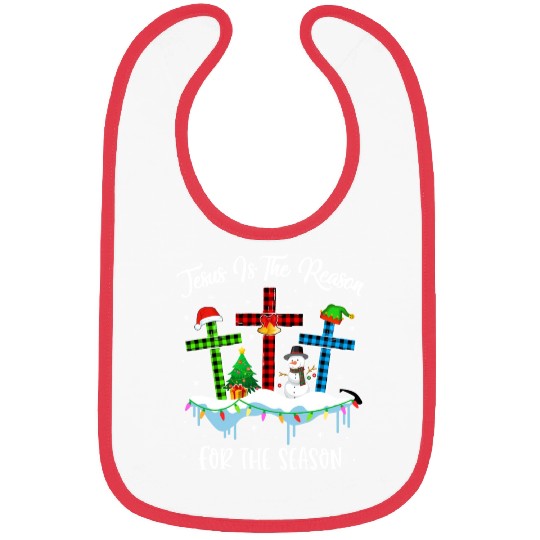 Jesus Is The Reason For The Season Christian Bibs