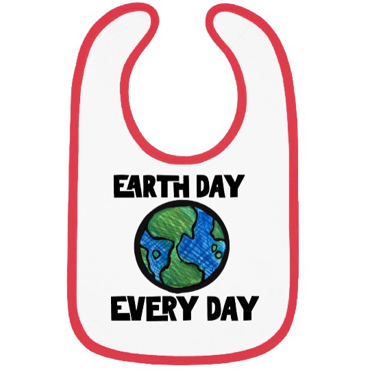 Earth Day Every Day Bibs
