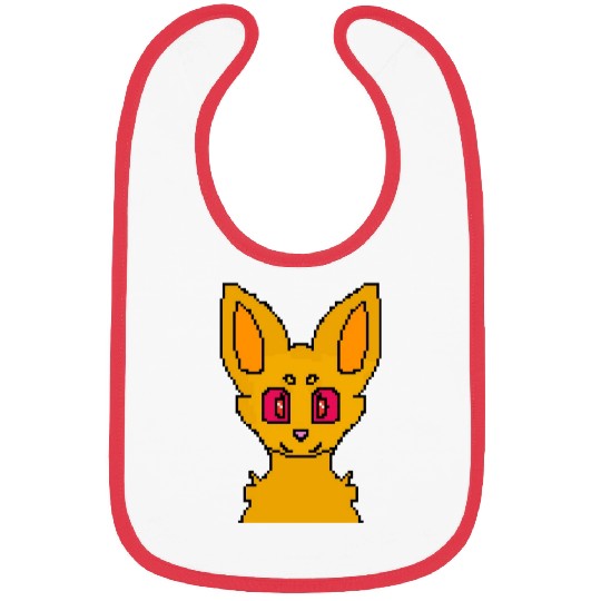 pixels fox Bibs