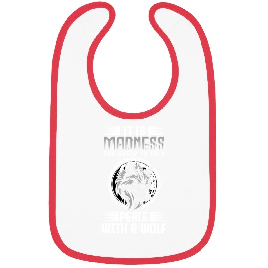 Wolves Forest Mysticism Alpha Bibs