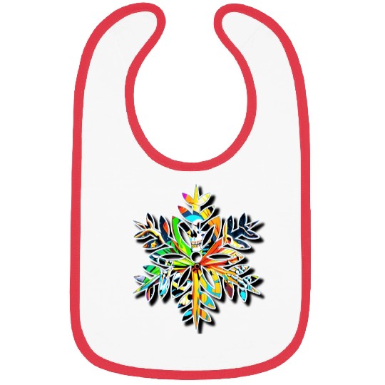 Skeleton flakes Bibs
