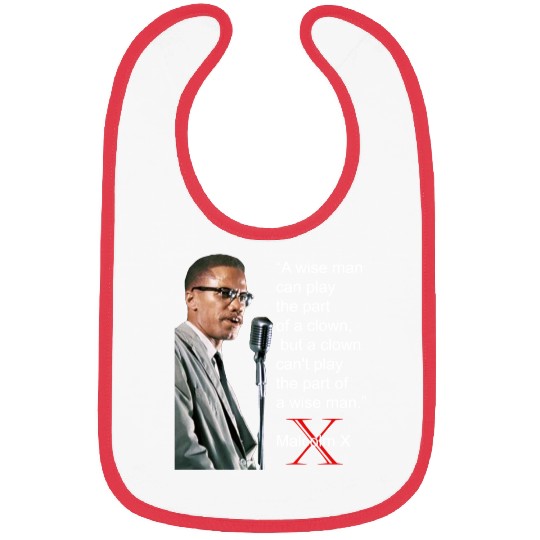 Malcolm X Bibs